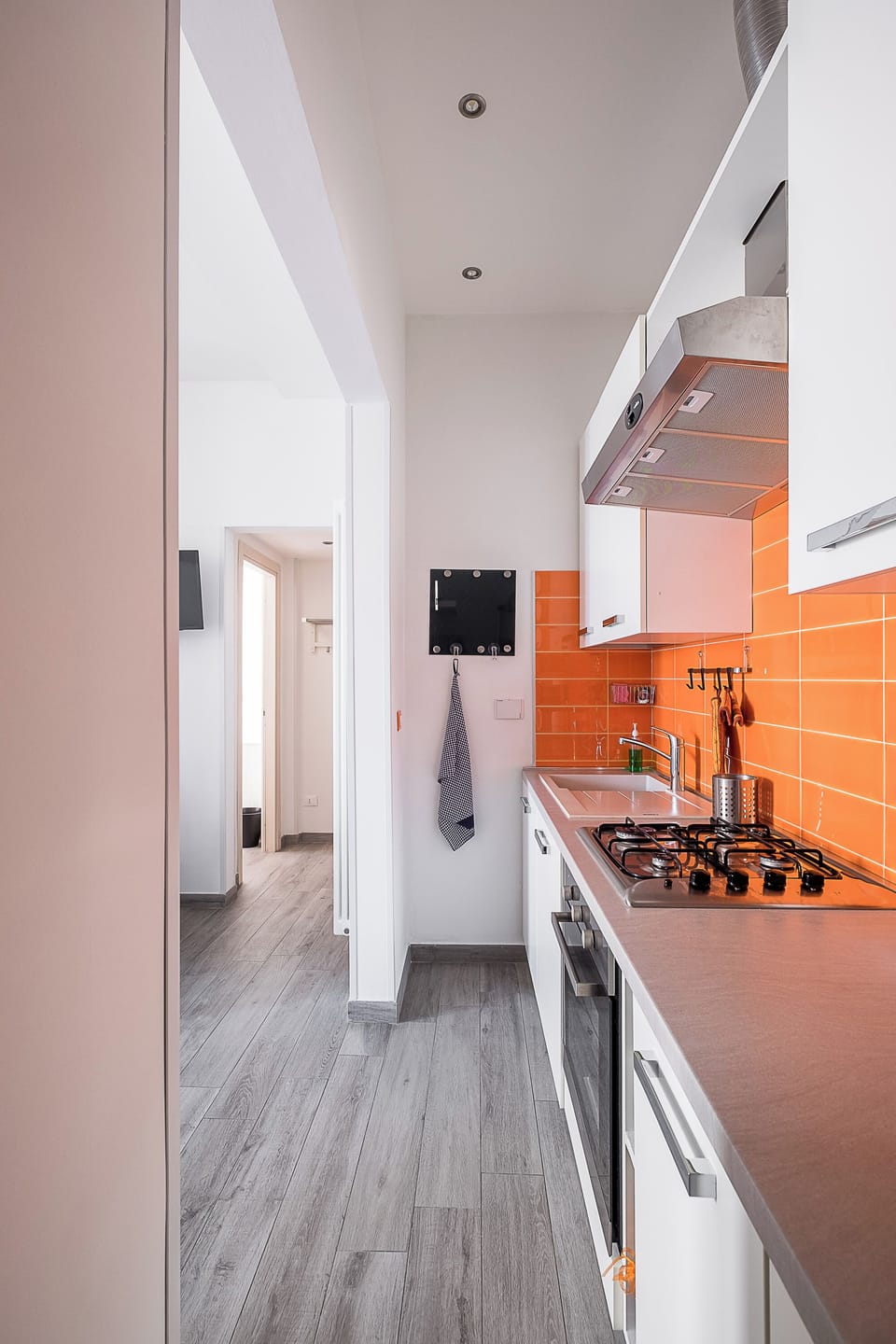 Apartment, Balcony | Private kitchen | Full-size fridge, microwave, oven, stovetop