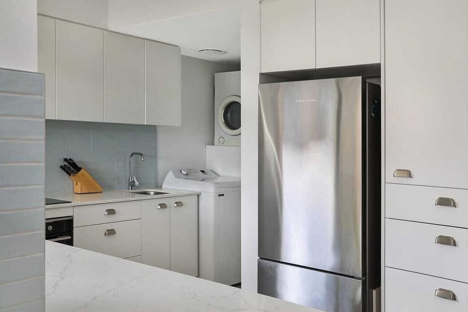 Kitchen through to Laundry