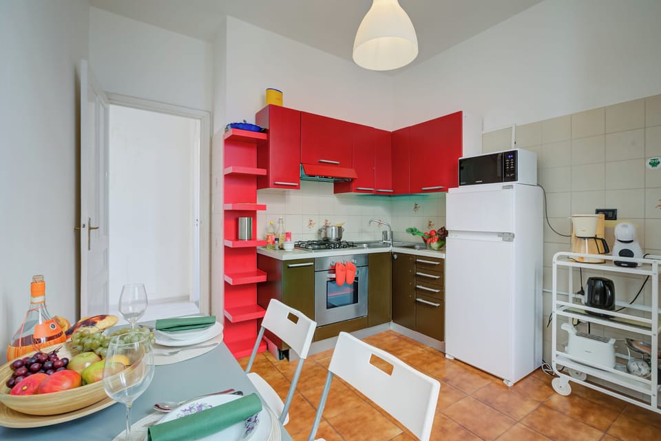 Family Apartment, 2 Bedrooms, Balcony (Serendipity Spiaggia E Porto Sole) | Private kitchen | Coffee/tea maker