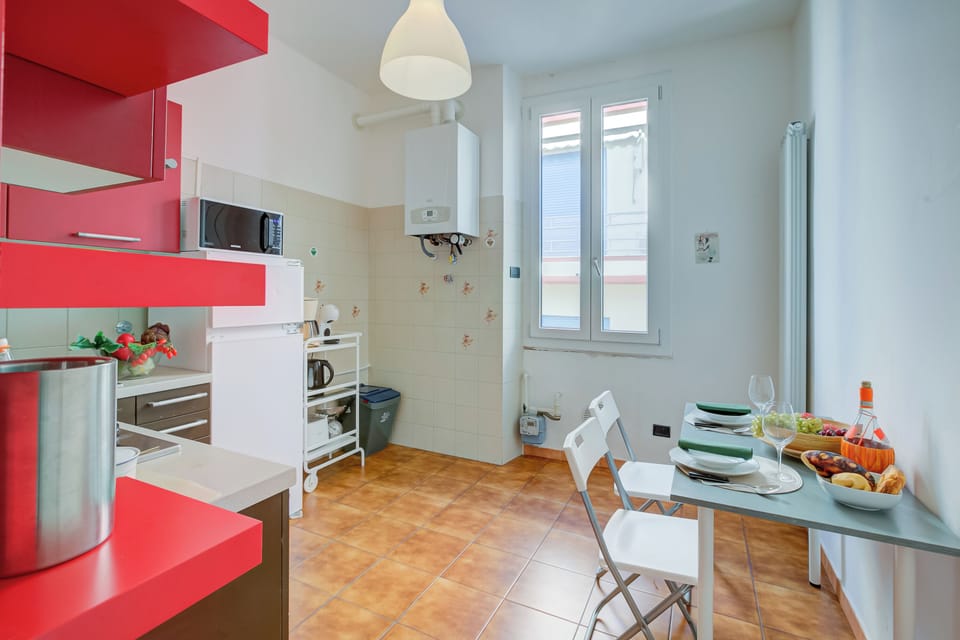 Family Apartment, 2 Bedrooms, Balcony (Serendipity Spiaggia E Porto Sole) | Private kitchen | Coffee/tea maker