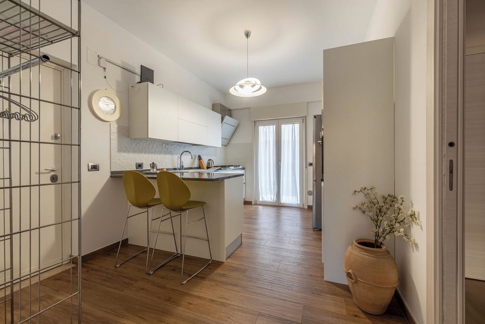 Apartment | Private kitchen | Fridge, oven, stovetop, dishwasher
