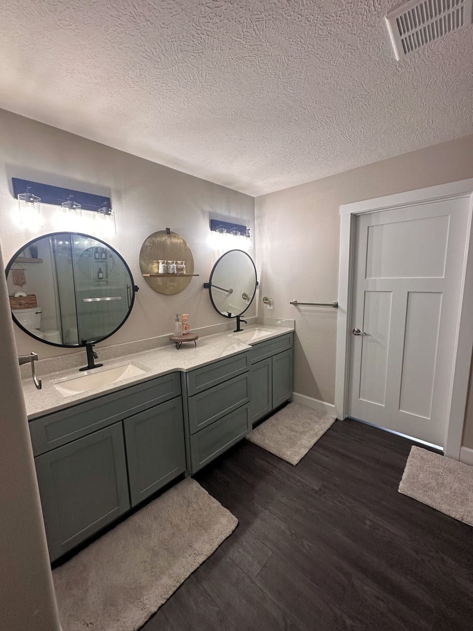 Master bathroom with shower 