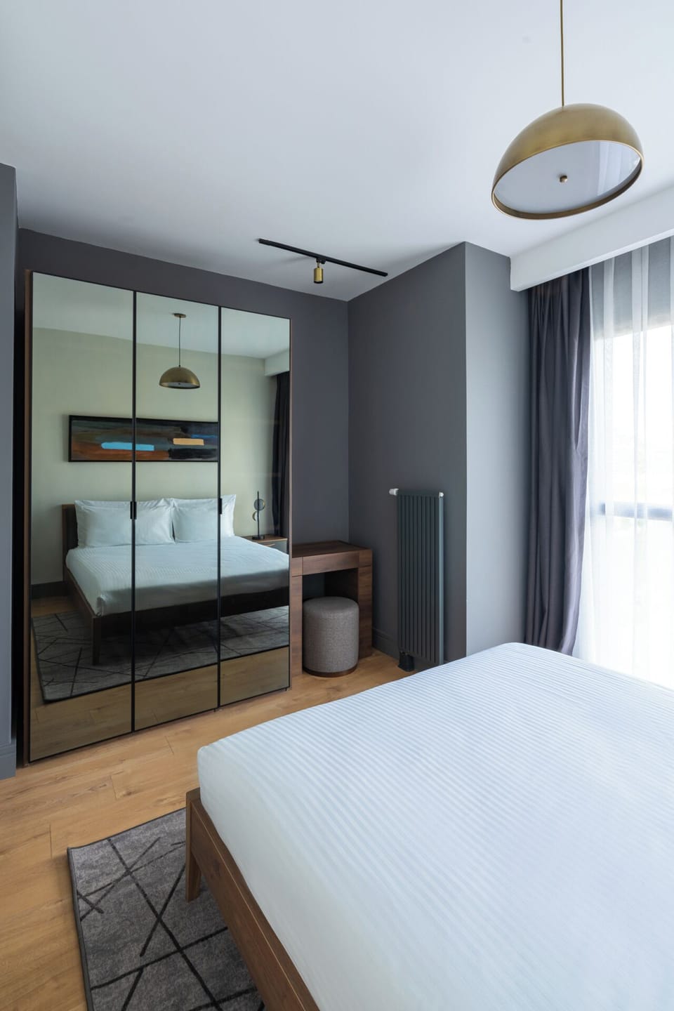Classic Apartment, 1 Bedroom | Desk, blackout drapes, soundproofing, iron/ironing board