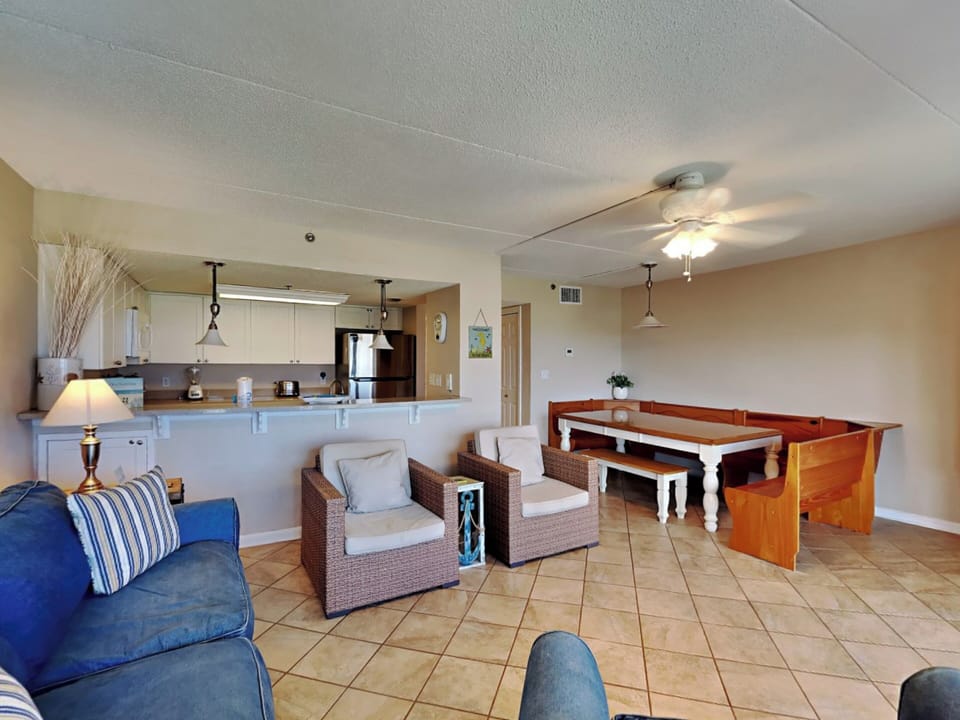 Condo, Multiple Beds, Balcony, Ocean View (Ocean Breeze West #106) | Living area | 42-inch flat-screen TV with digital channels, TV