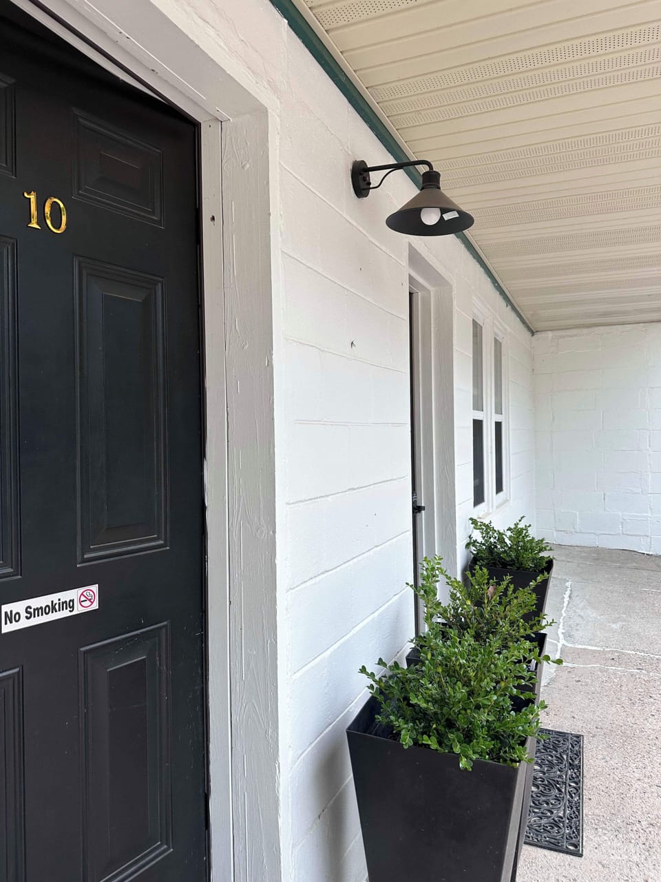 outside door