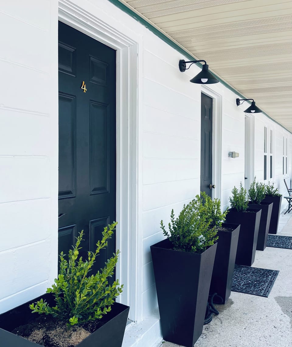 outside door