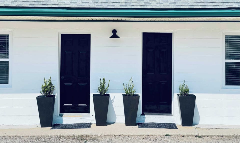 outside door