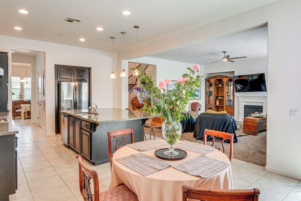 4-Person Dining Table | 1st Floor | Dishware/Flatware