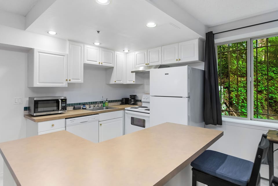 Classic Studio | Private kitchen | Fridge, microwave, oven, stovetop
