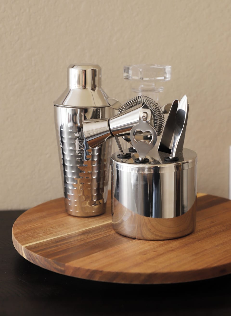 Bar set to mix up your favorite drink.