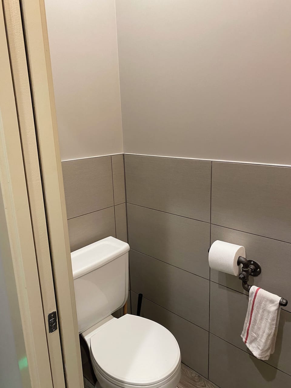 Main floor half bathroom