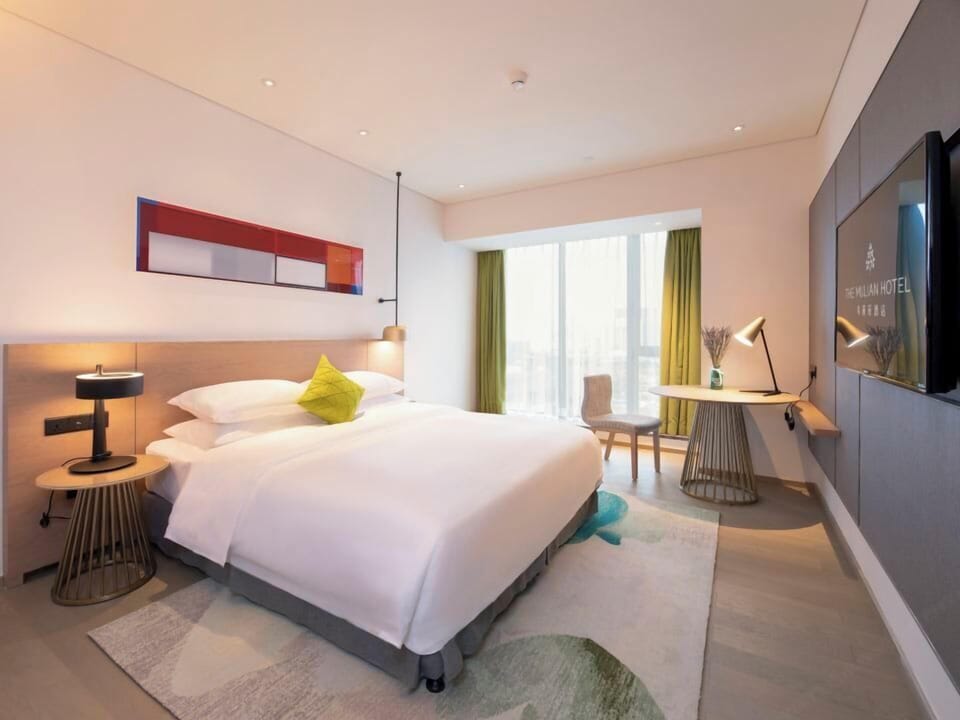 Business Double Room, 1 Queen Bed, Non Smoking, City View | Bed sheets