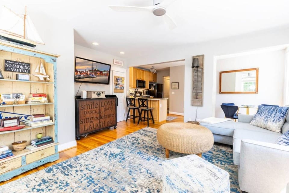 Welcome to the cozy living space of the Main Sail - the 1st floor of this Historic 3-unit building.