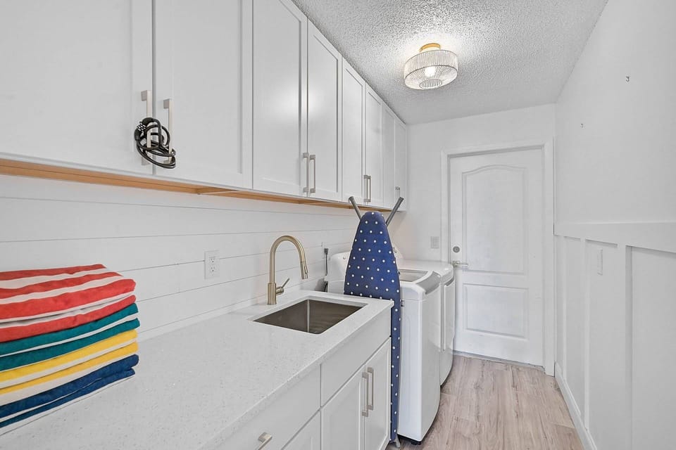 Laundry room you won't mind spending time in!