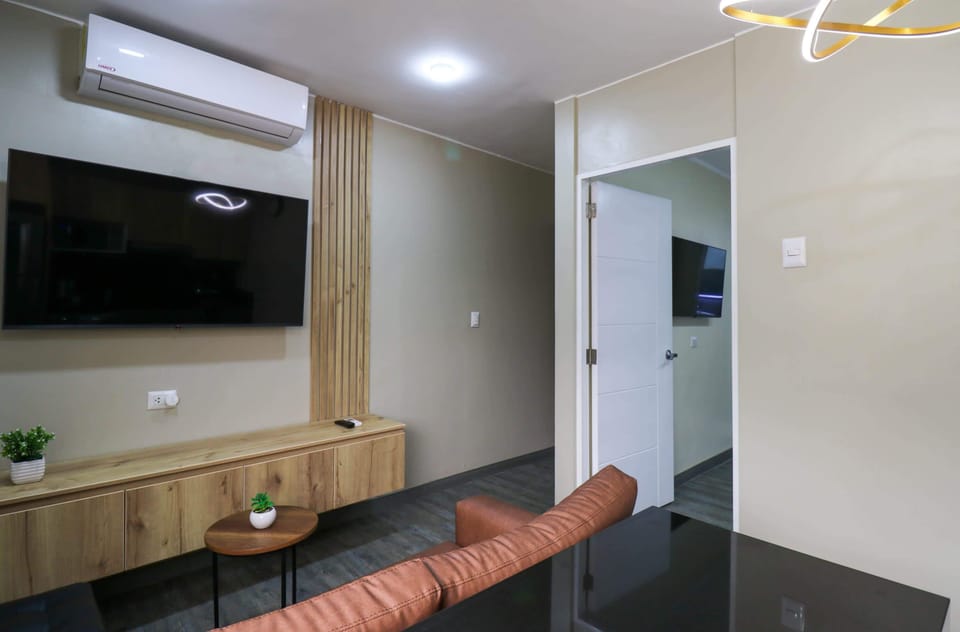 Living room with tv