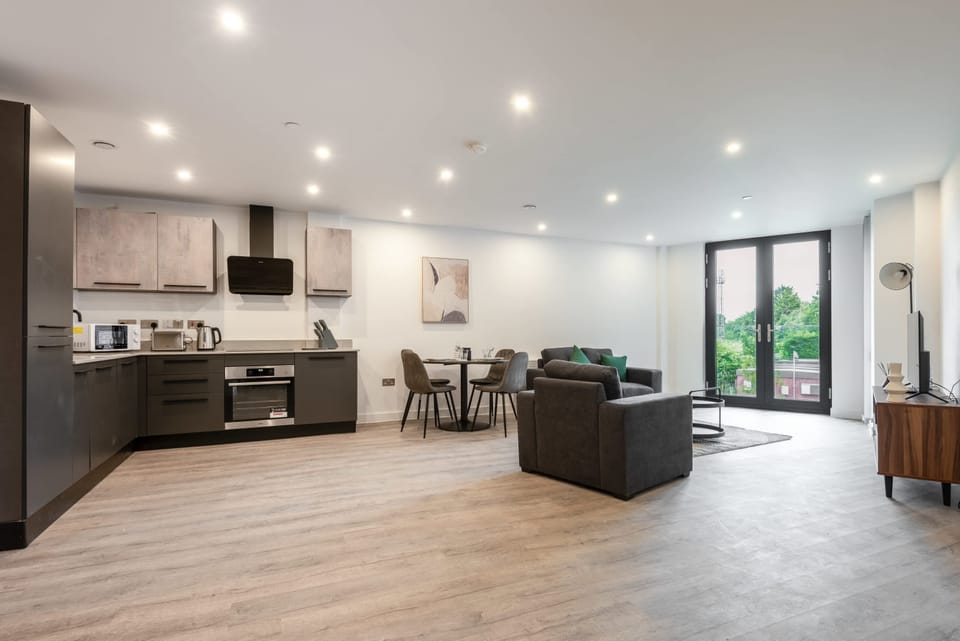 Kitchen and Living Space