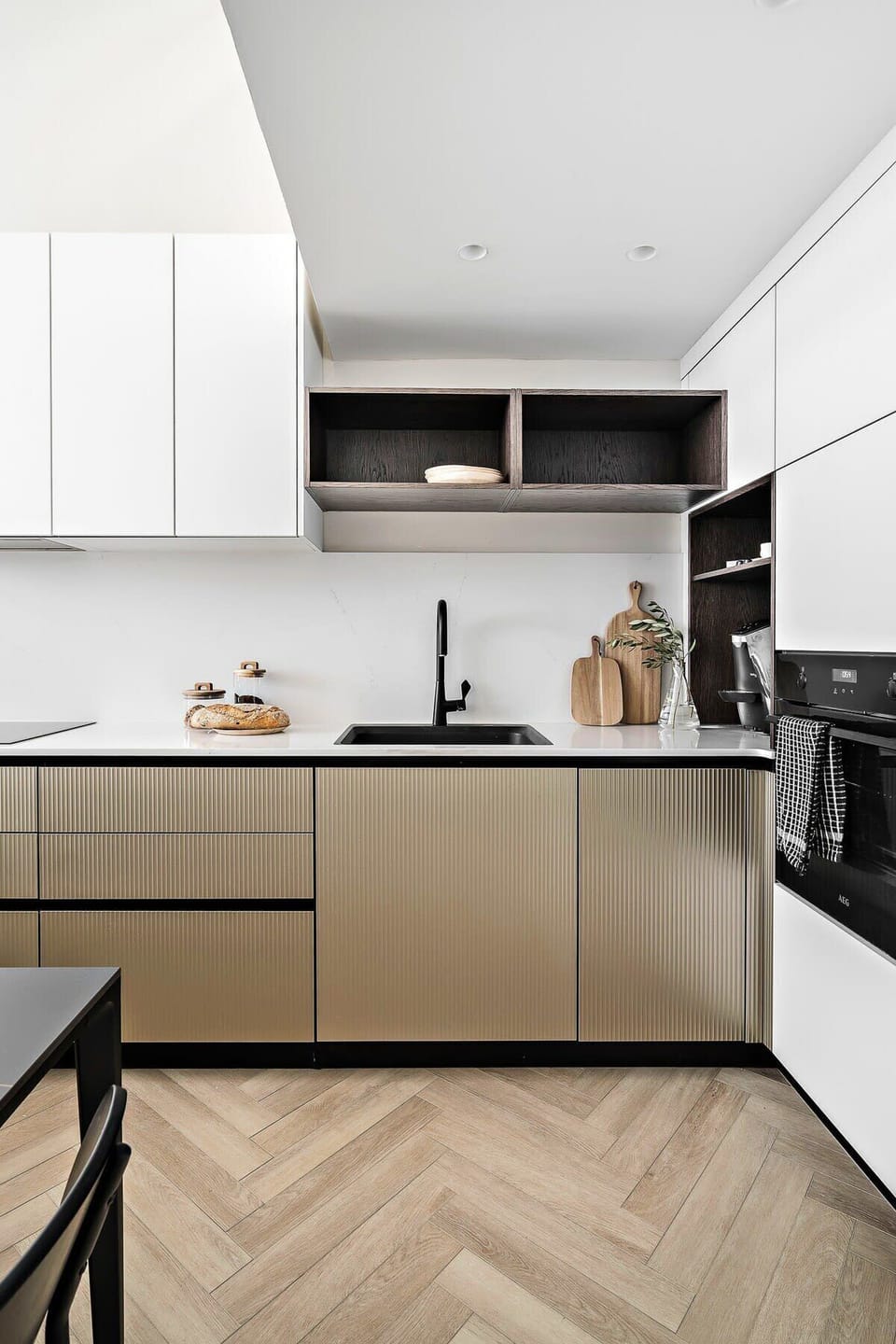 Fully equipped kitchen makes the apartment perfect for both long and short stays.
