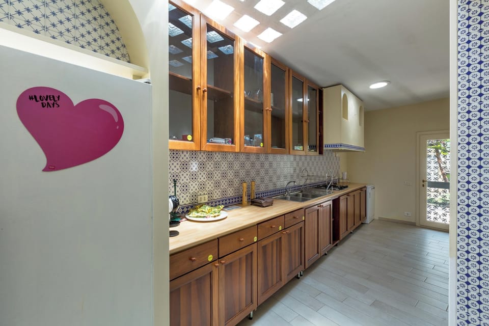 Villa | Private kitchen | Espresso maker, electric kettle