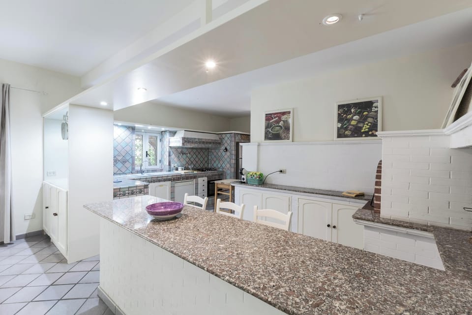 Villa | Private kitchen | Espresso maker, electric kettle