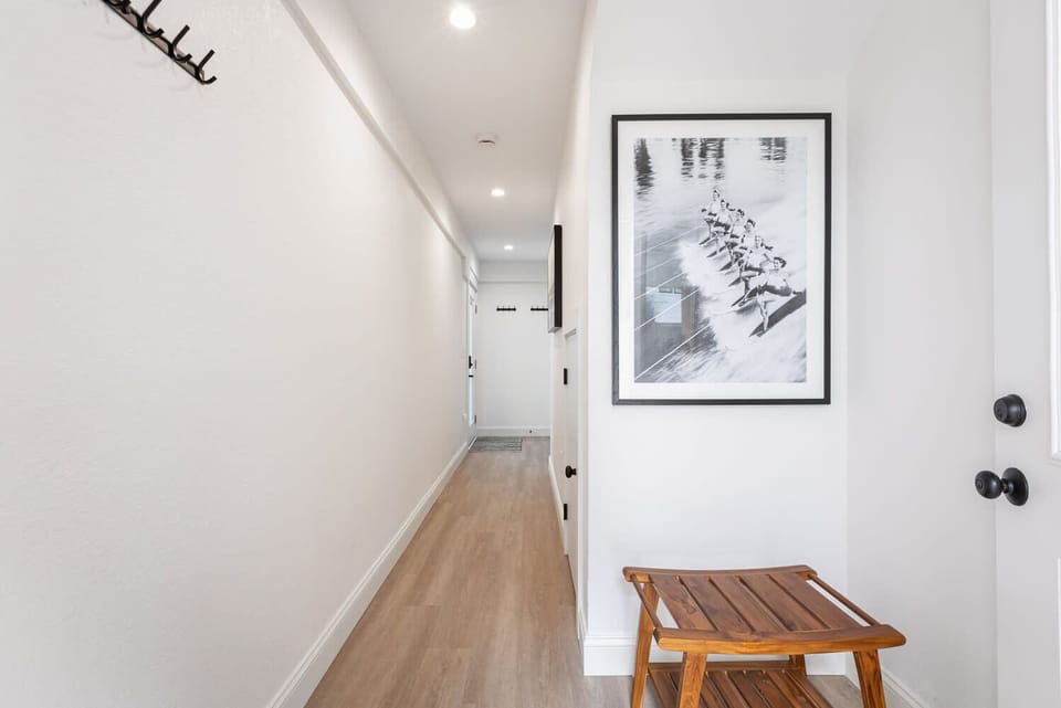 Spacious Interior Hallway
