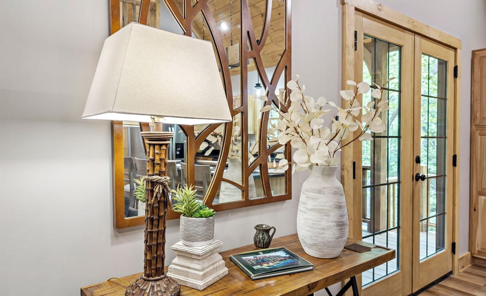 Carefully curated decor