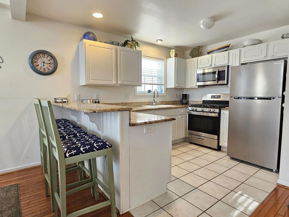 Recently updated kitchen