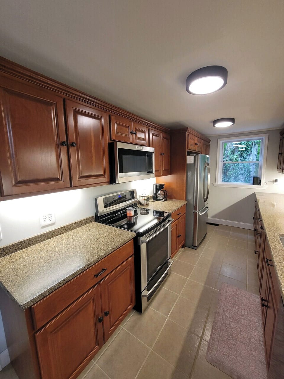 Galley Kitchen Ready to Entertain