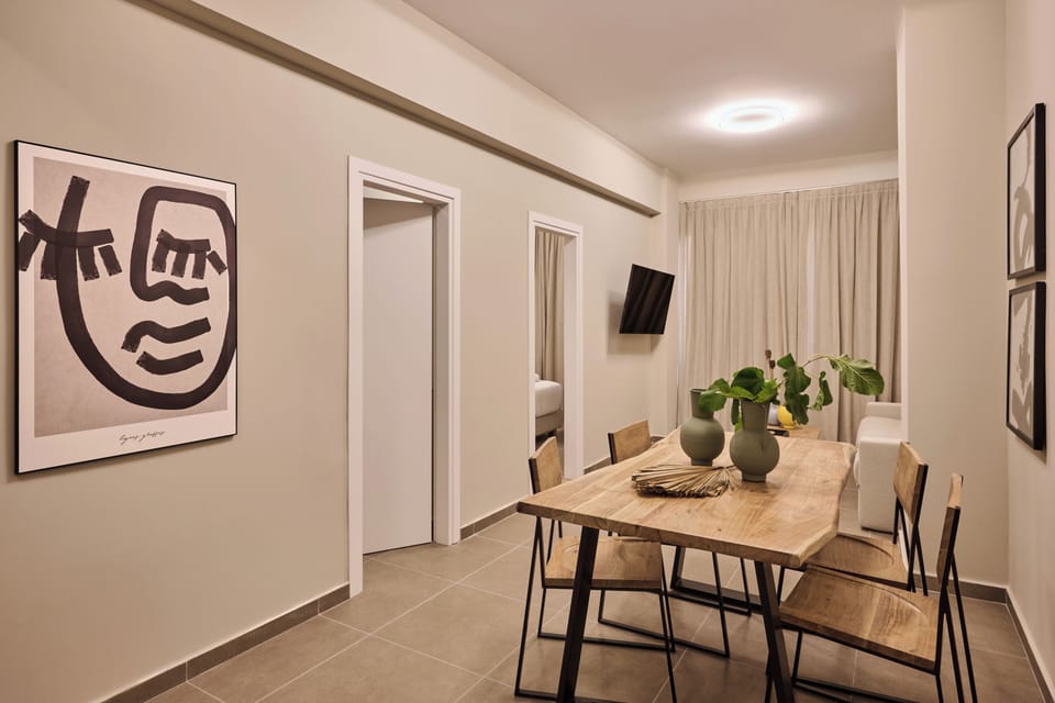 Suite, 2 Bedrooms | Living area | 55-inch Smart TV with digital channels