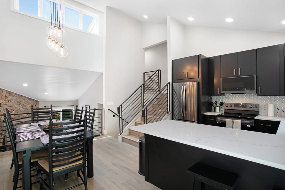 Kitchen and dining Area