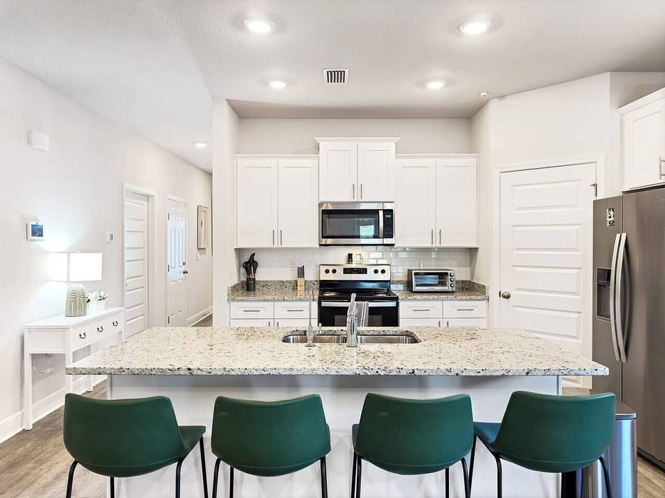 Main Kitchen | Fully stocked for dining needs