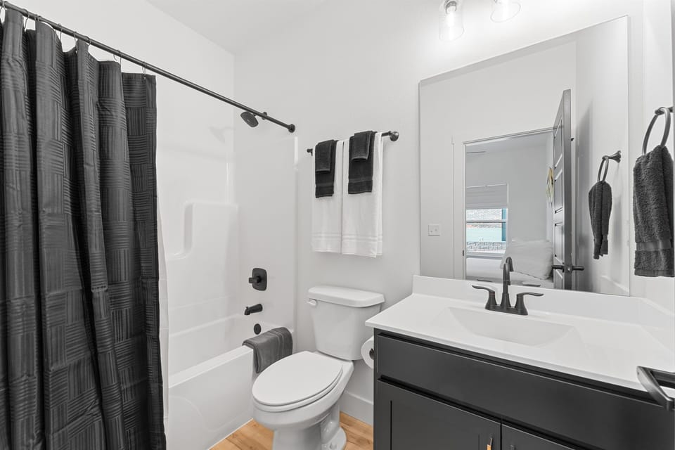 Charming and intimate bathroom retreat
