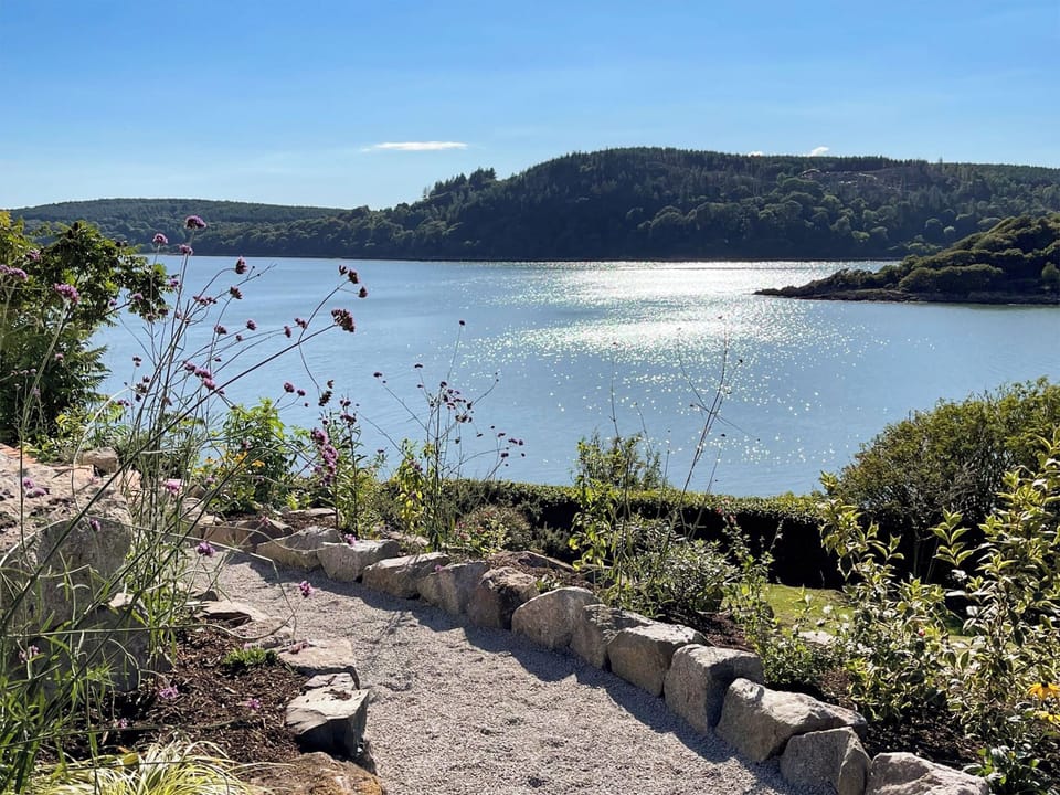 Back garden | Berkeley, Kippford, near Dalbeattie