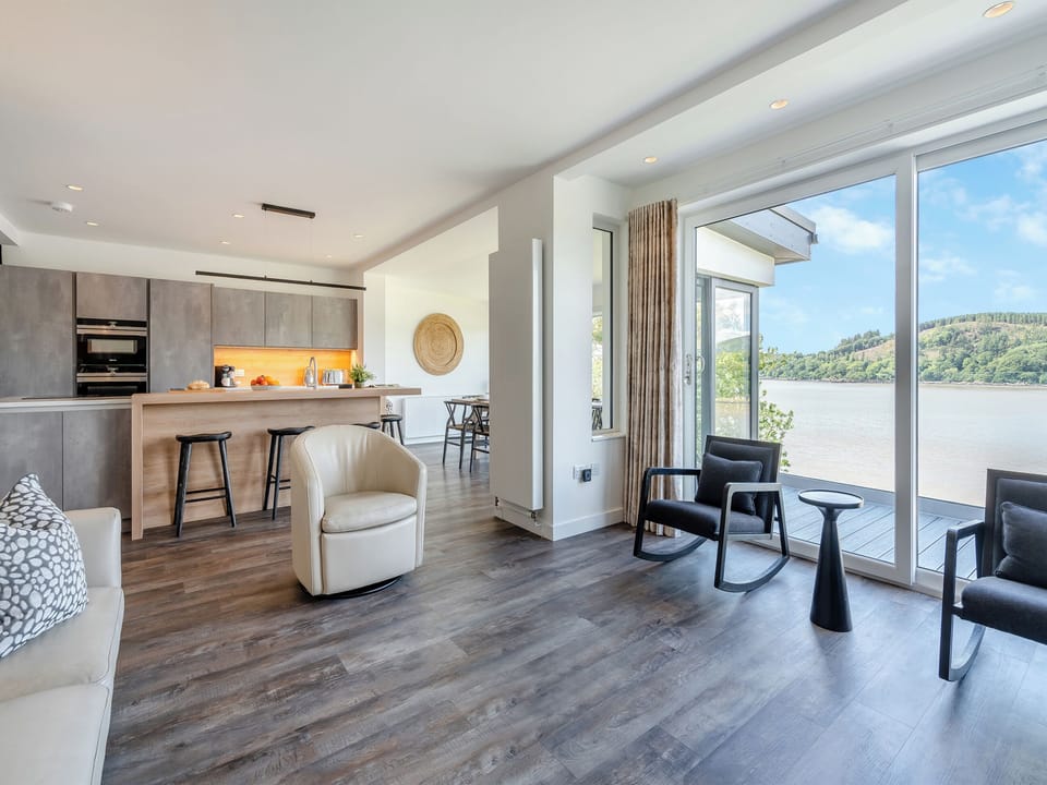 Open plan living space | Berkeley, Kippford, near Dalbeattie