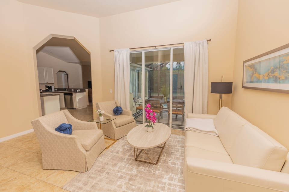 Formal Living Room includes pullout sofa