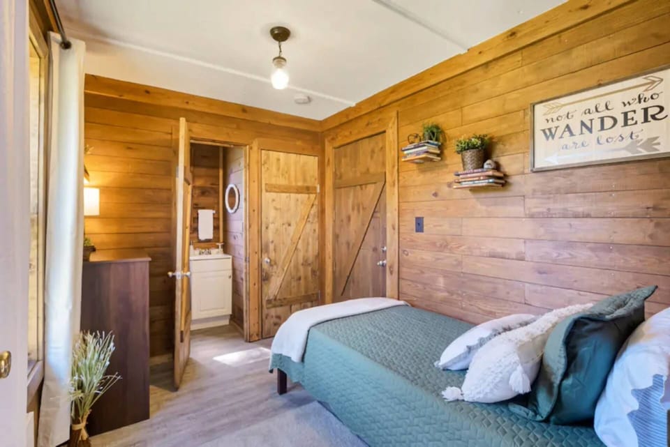 Half bathroom directly off 4th bedroom