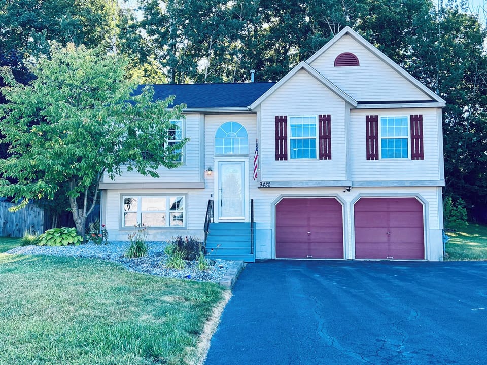 Welcome to your home away from home!  Large double wide Driveway. 