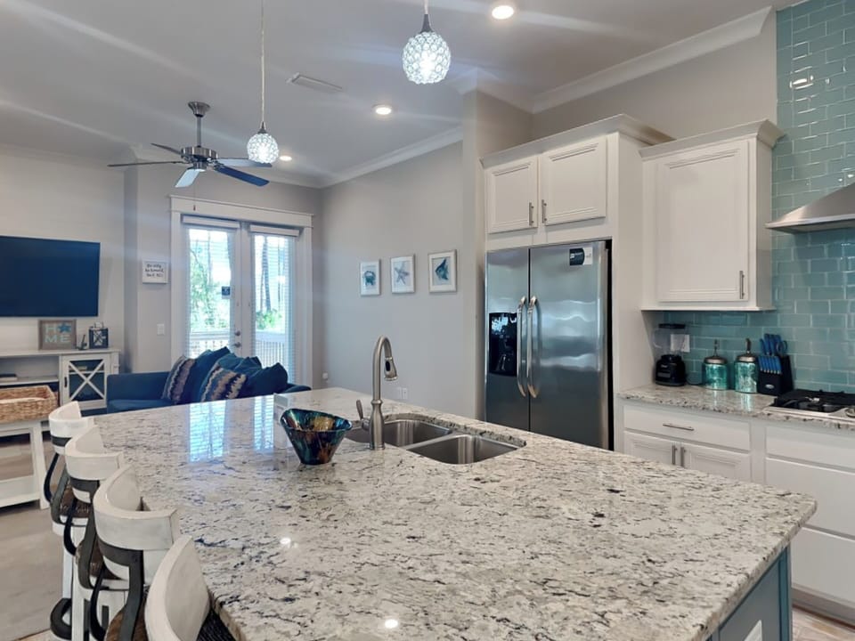Kitchen - Island with Bar Seating - First Floor