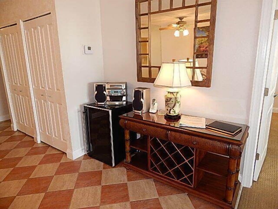 Living Area - Wine refrigerator