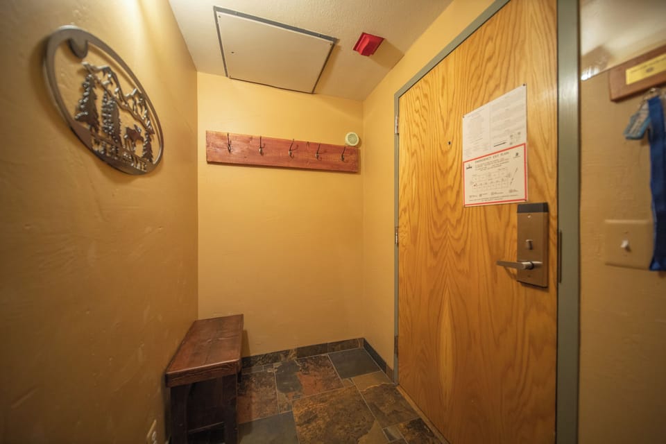 Entryway and boot bench