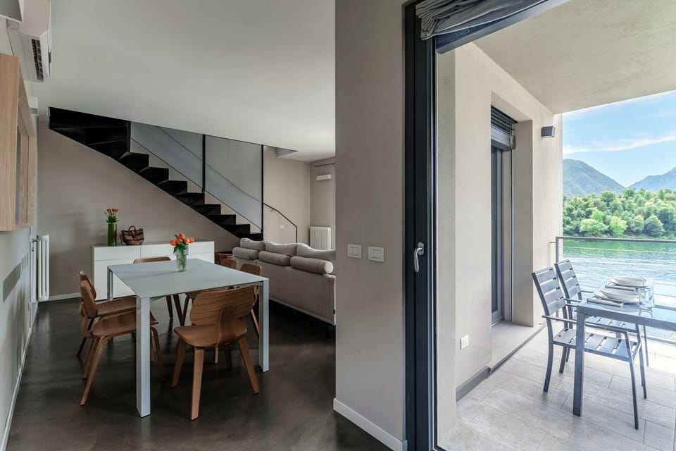 Apartment | Private kitchen | Espresso maker, full-size fridge, microwave, stovetop