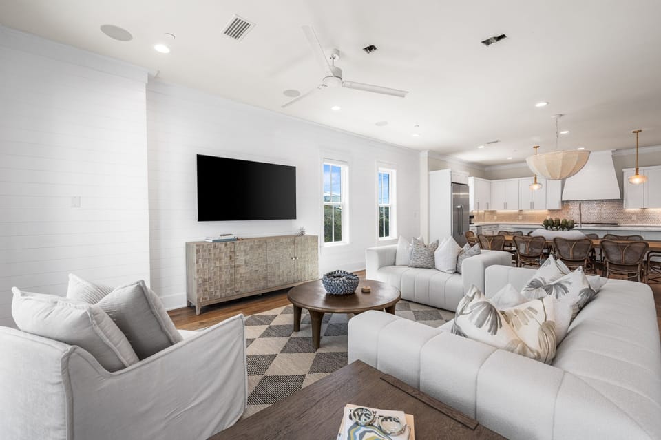 Smart TVs throughout the home
