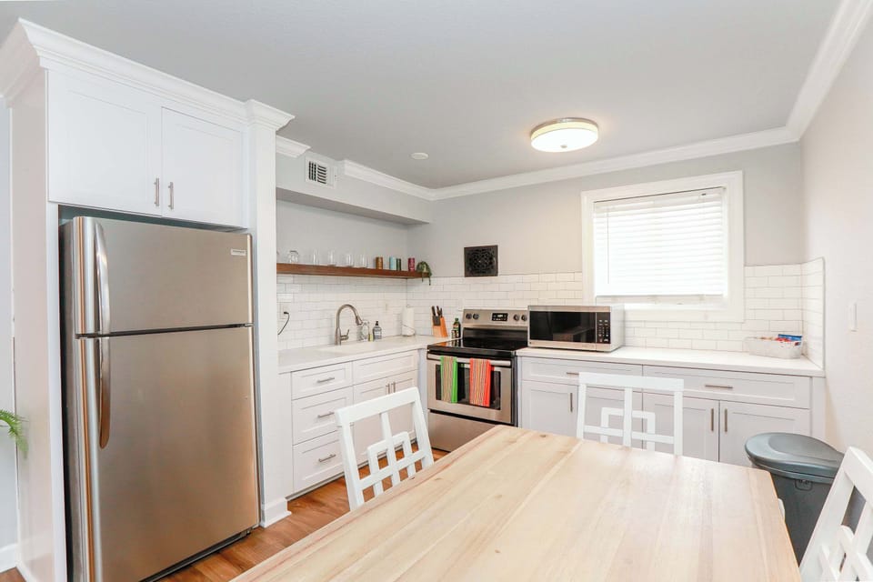 Fully equipped kitchen