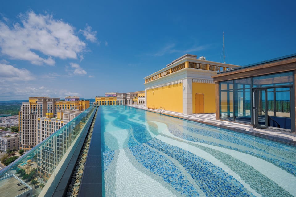 Rooftop pool