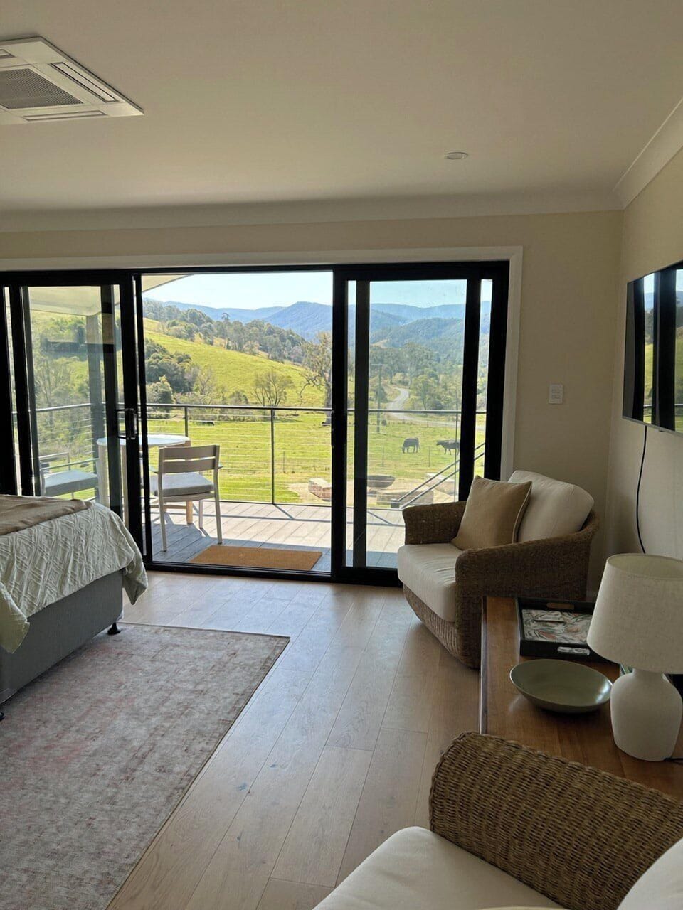 The Firefly: private bedroom/living parents retreat
