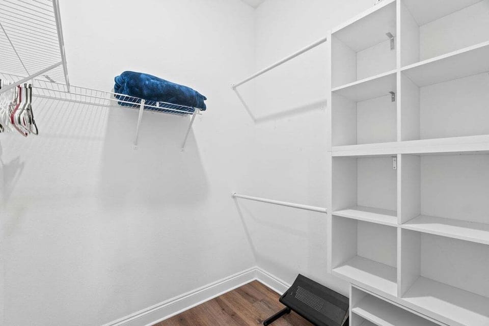 Master bedroom closet