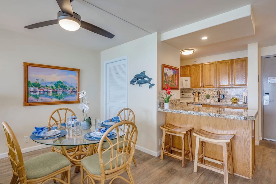 Ocean-themed decor