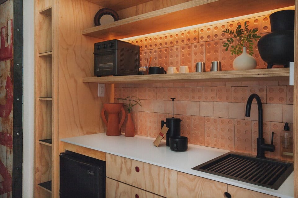 Where the coffee`s strong and the desert vibes are stronger.