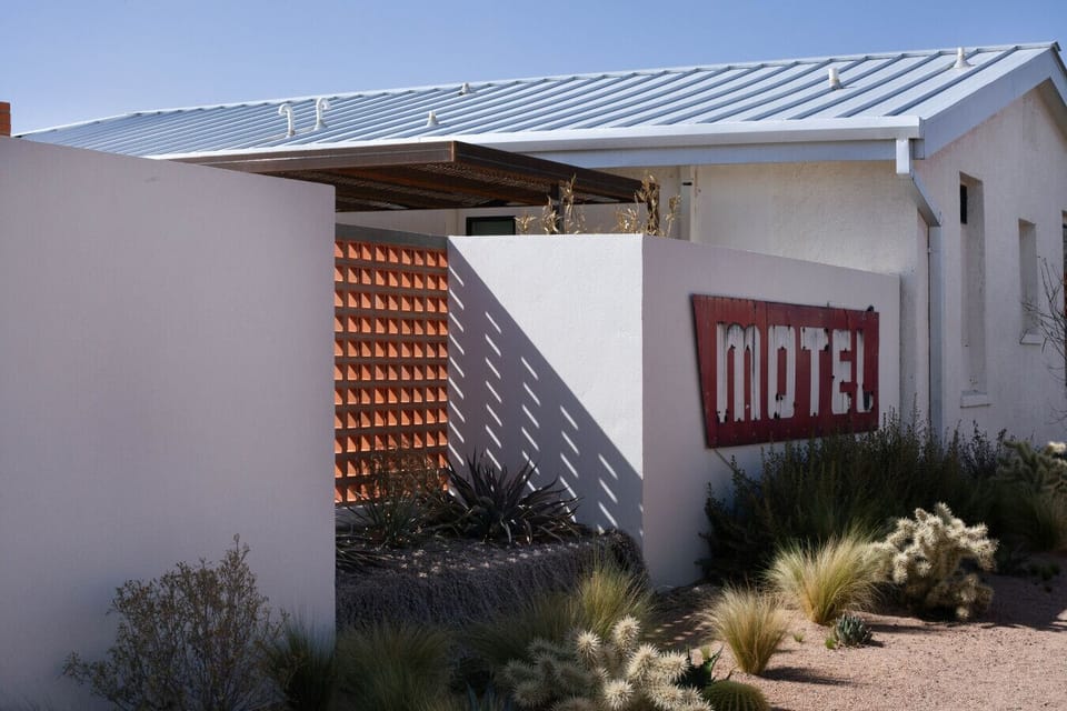 Vintage vibes and desert dreams await. Check in and chill out