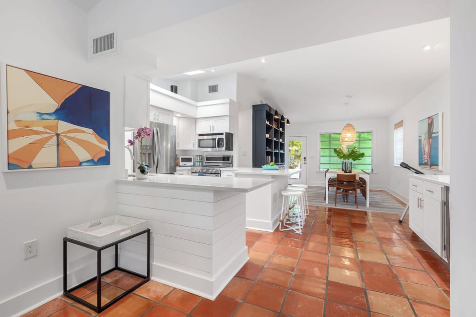 Bright kitchen
