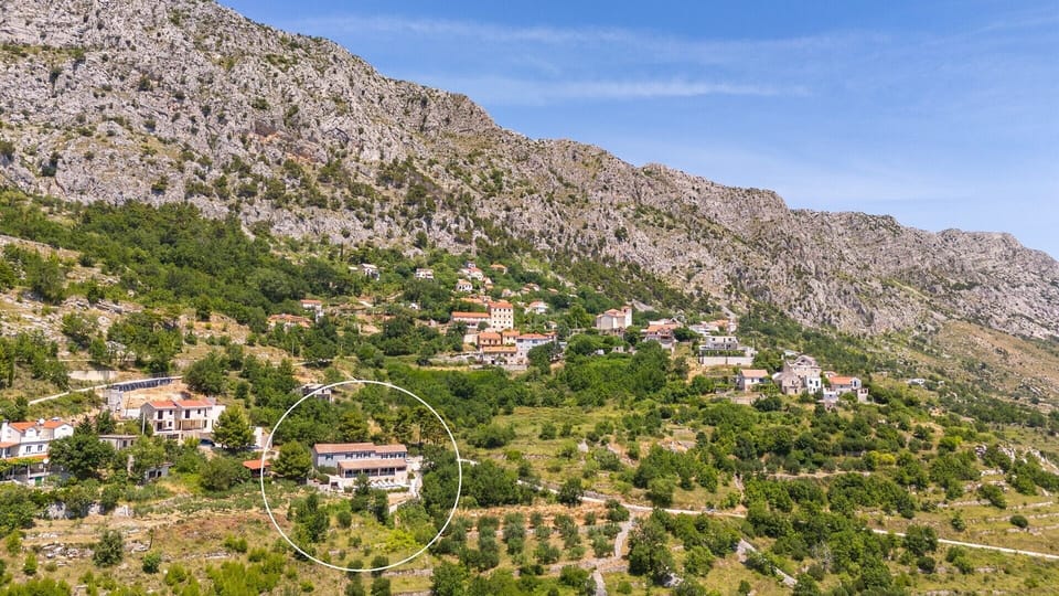 Marked possition of Villa Granda Lokva